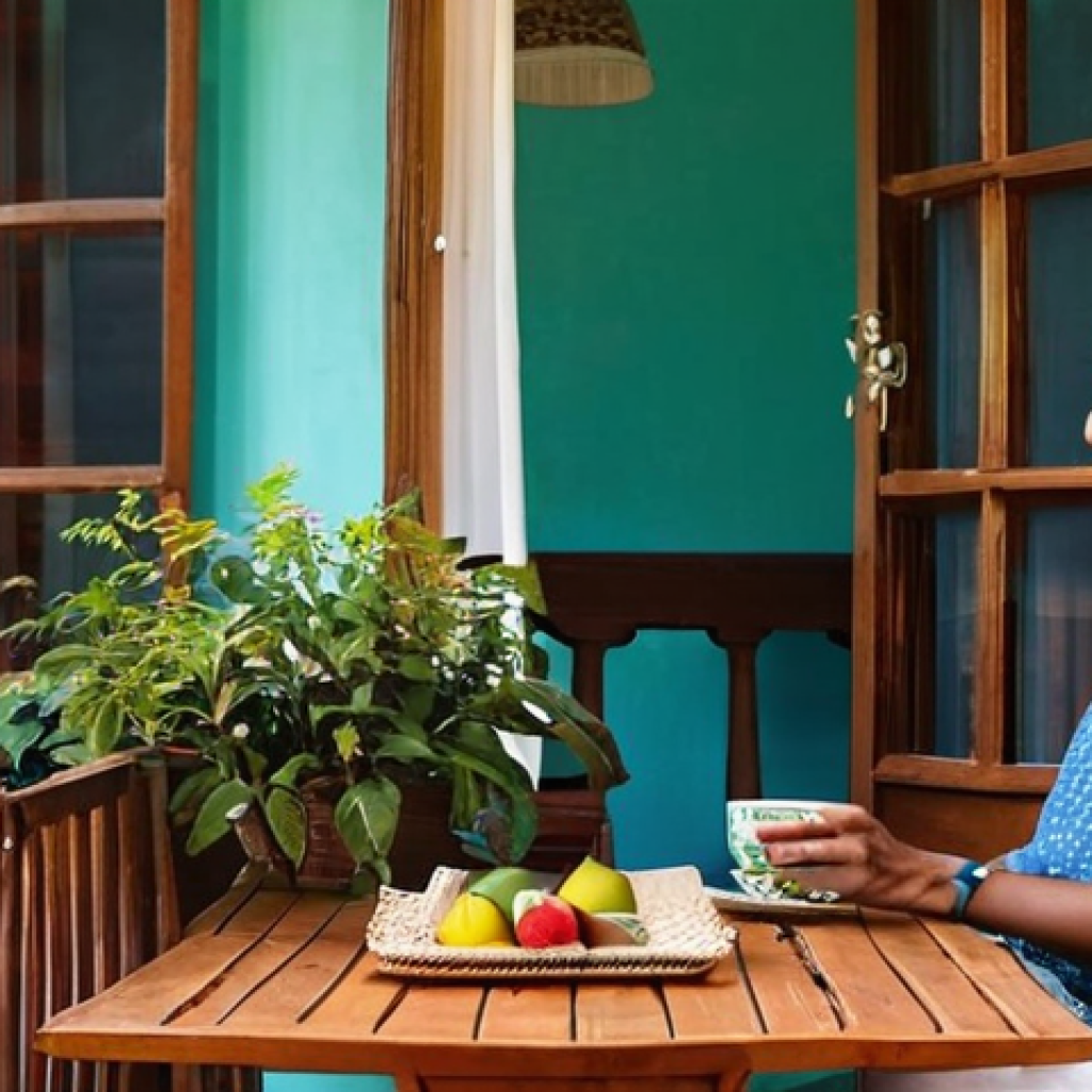 가이아나 숙박 추천 - **Georgetown Guesthouse Charm:** "A cozy, brightly lit room in a charming Georgetown guesthouse duri...